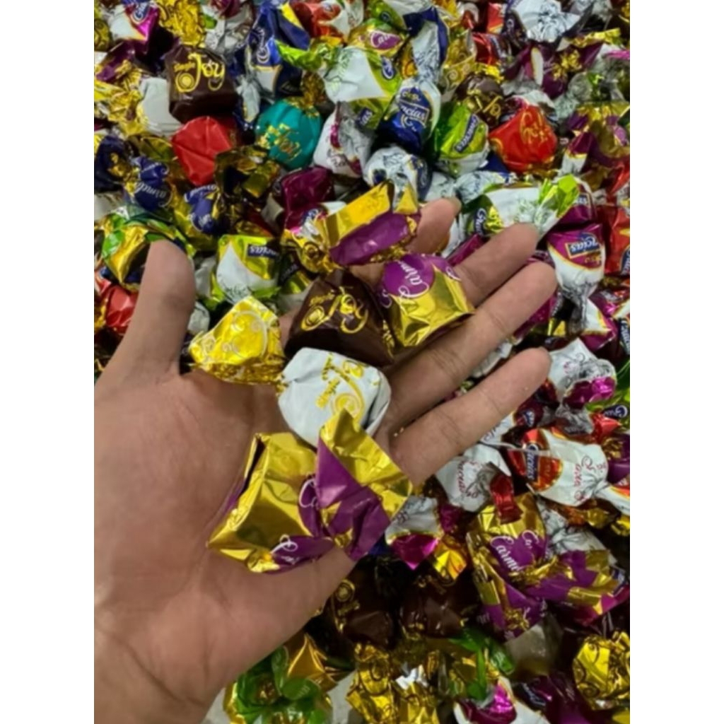 

Coklat Arab Turki 1kg/Coklat Arab Elvan truffle mix/coklat turky oleh-oleh haji dan umroh