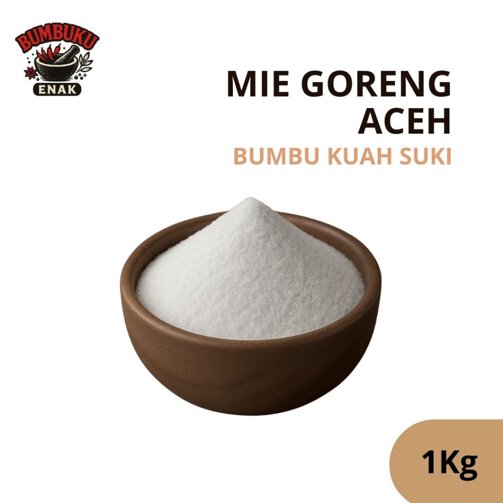 

Bumbu Kuah Suki Rasa Mie Goreng Aceh 1Kg – Kuah Gurih Pedas Nikmat, Cocok untuk Steamboat, Shabu & Masakan Praktis