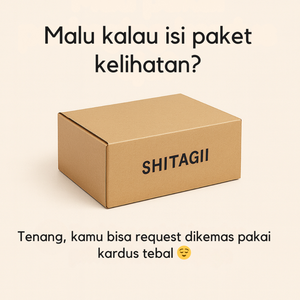 

Privasi Extra Packaging Kardus + Bubble Wrap