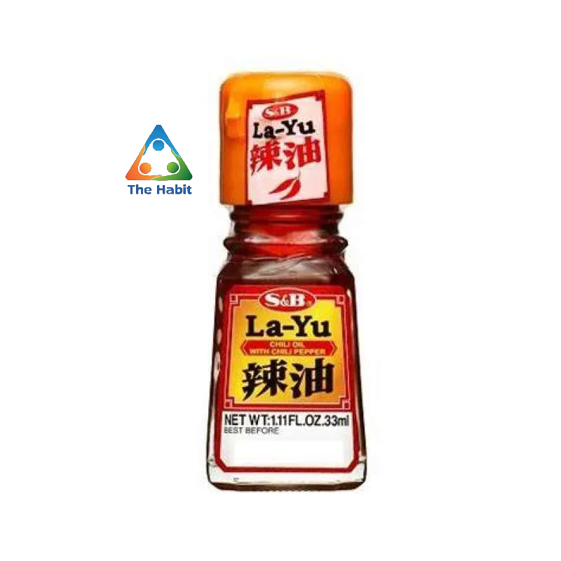 

(The Habit) S&B la yu layu chilli oil minyak cabe minyak pedas 33 ml