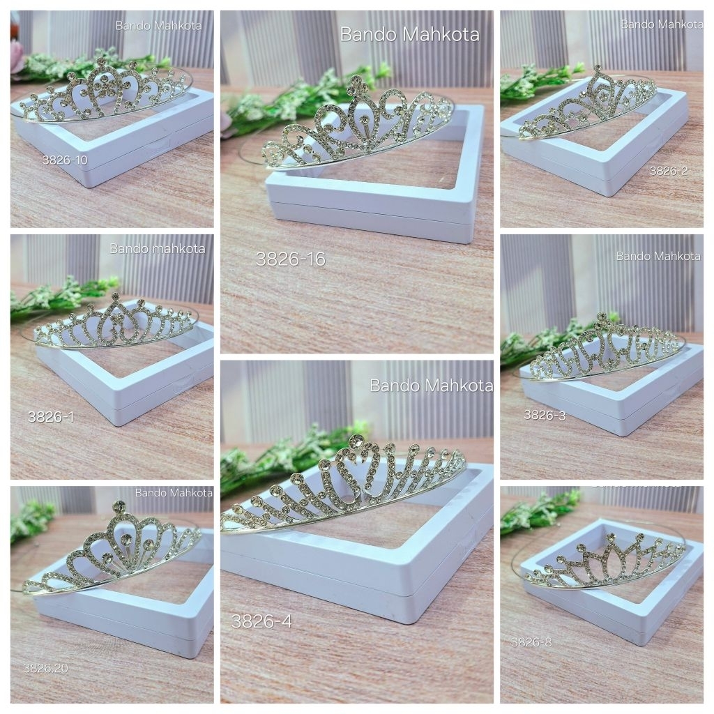Mahkota anak/ bando mahkota/ mahkota