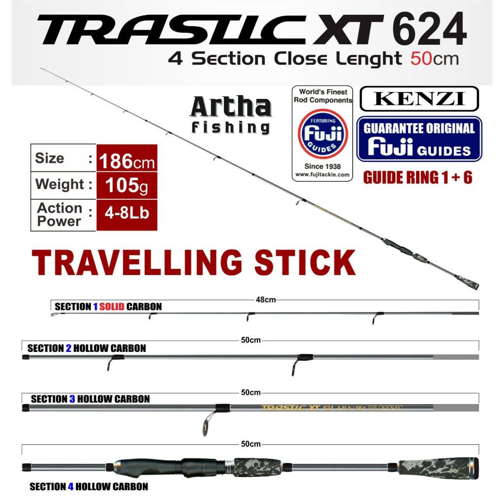 JORAN KENZI TRASTIC XT 624 6-8 LB