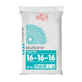Pupuk NPK Mutiara 16 16 16 Kemasan Repack 1/2kg dan 1kg