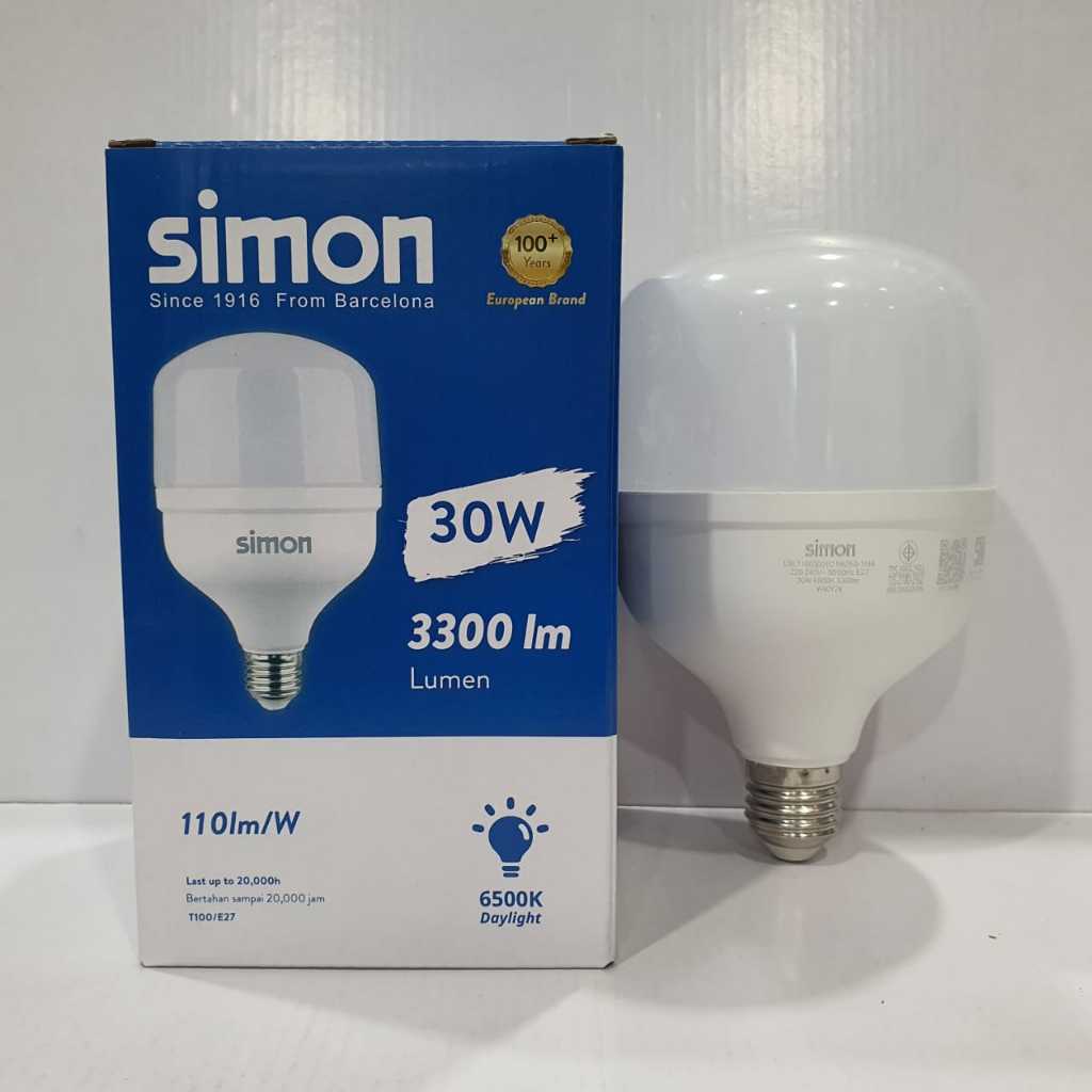 Lampu Led Simon 30W - Bola Lampu Led Rumah Super Terang