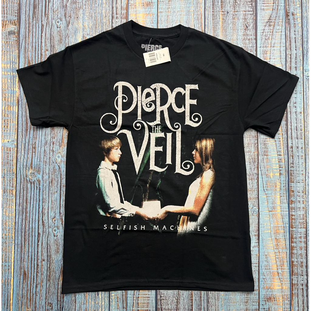 [ORI] Kaos T-Shirt Band Pierce the Veil - Selfish Machines Official Merchandise Kaos Pria