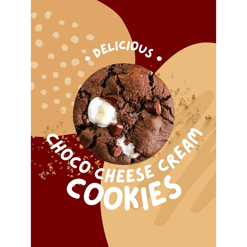 

soft cookies Choco Cheese Cream