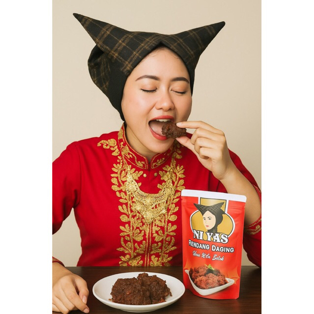 

Rendang Daging Asli Lamak 300 gram