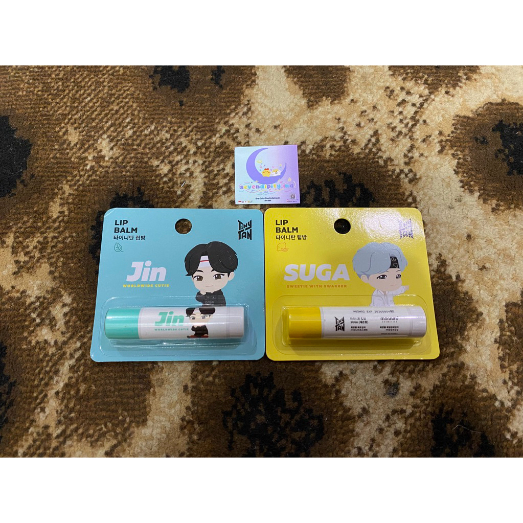 BTS Lip Balm TinyTan SUGA Seokjin