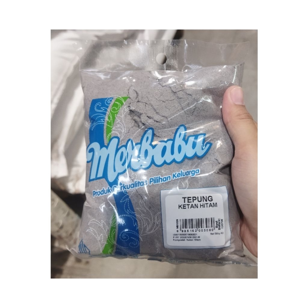 

MERBABU TEPUNG KETAN HITAM 500GR ISI 3 PCS