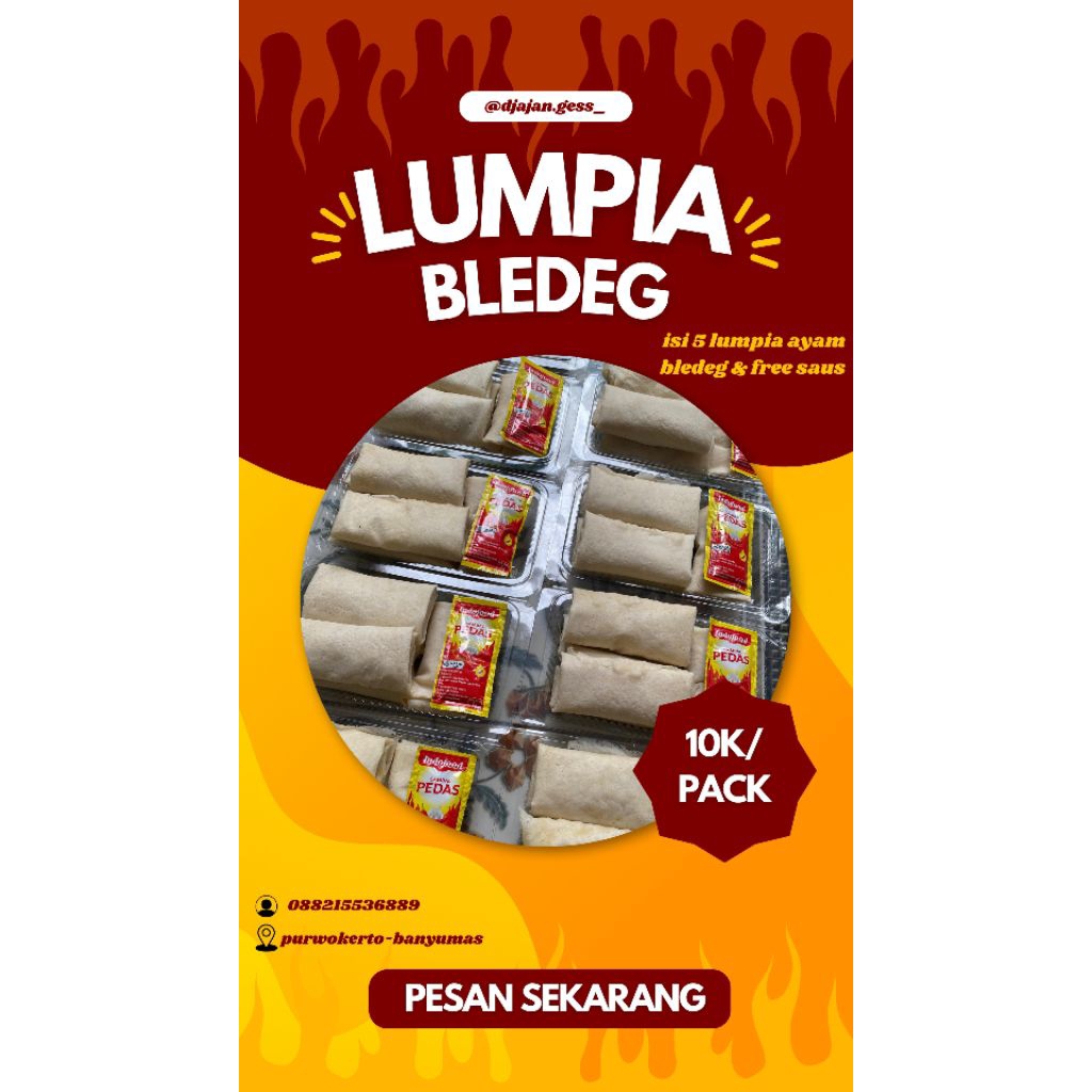 

LUMPIA BLEDEG/LUMPIA JEBEW/LUMPIA AYAM SUWIR