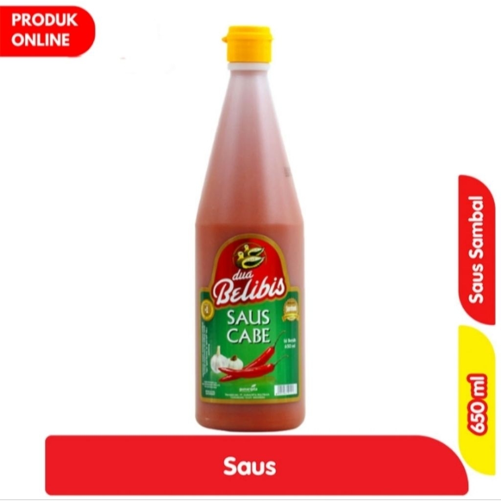 

Dua Belibis Saus Cabai Botol 650 g