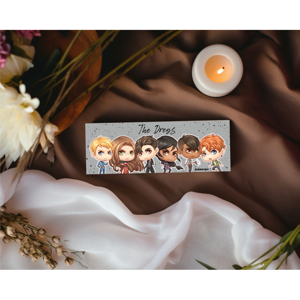 

Fandom Bookmark Pembatas Buku Six of Crows The Dregs