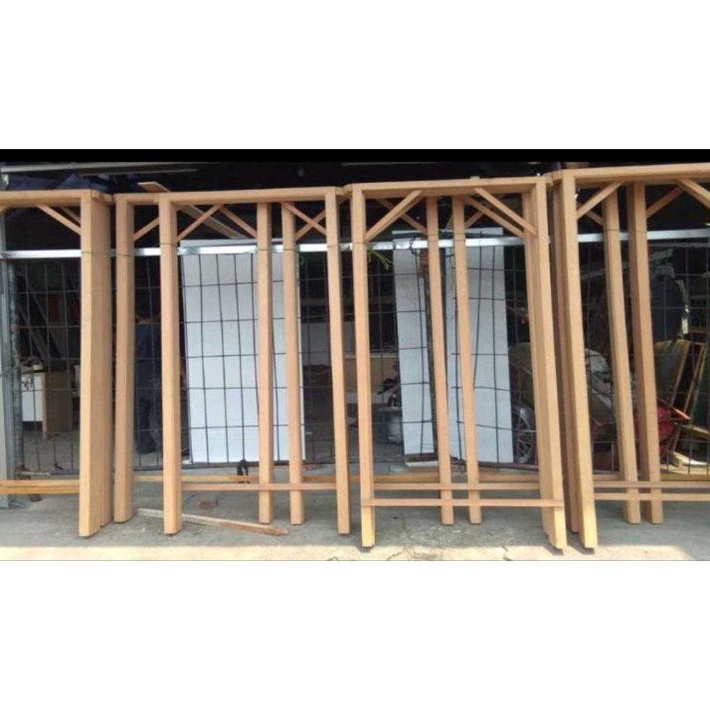 kusen pintu kayu jati