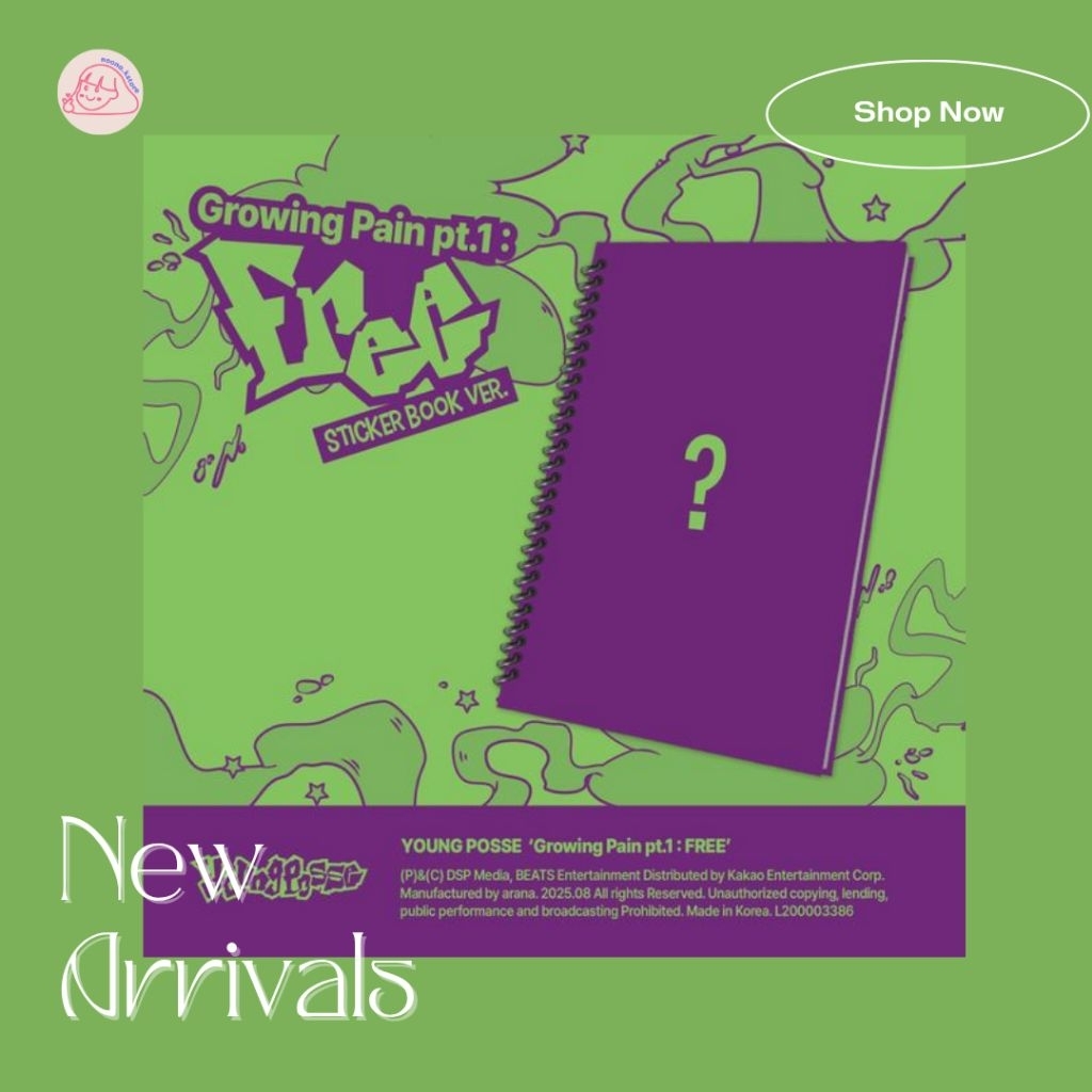 [PO] YOUNG POSSE 4th EP Album [Growing Pain pt.1 : FREE]