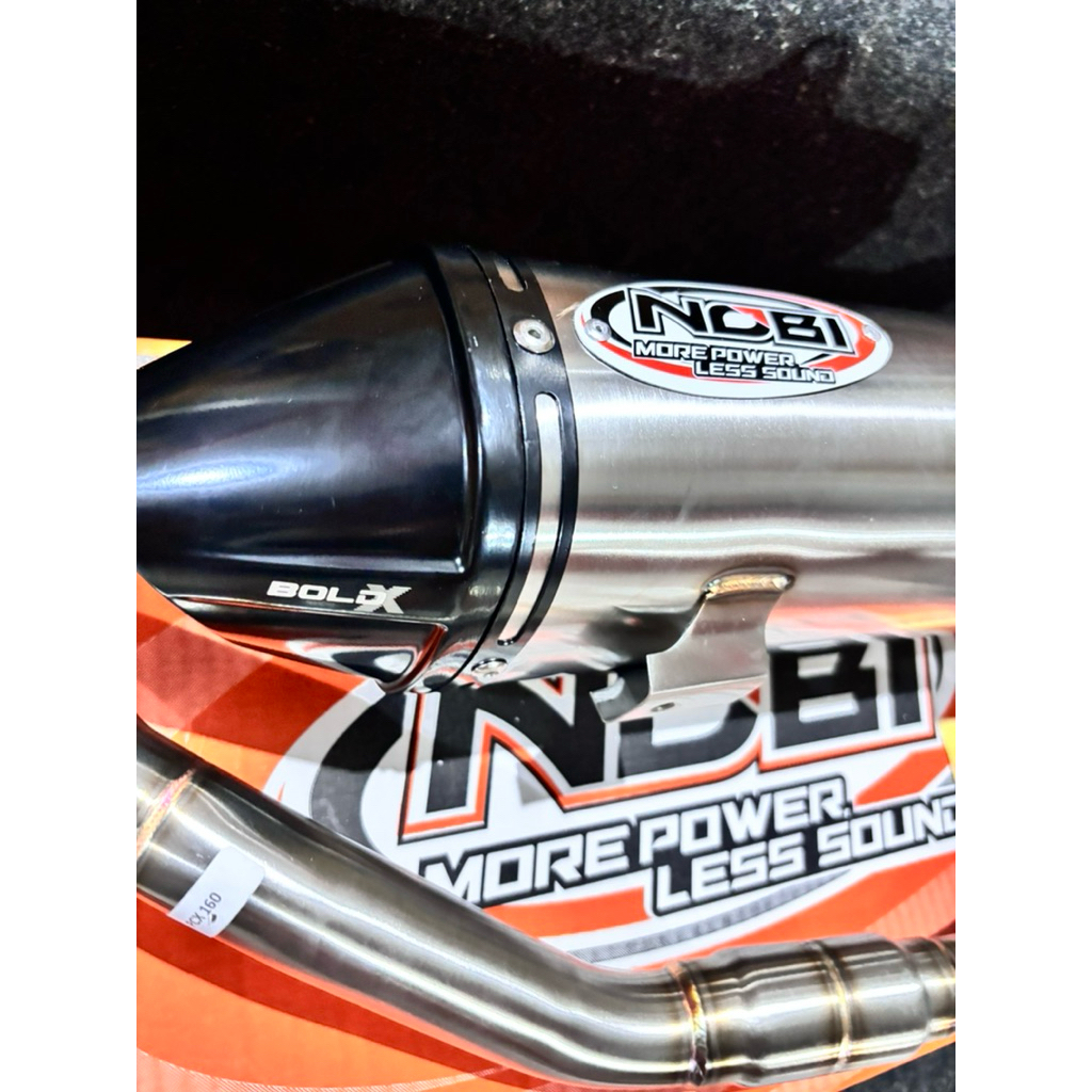 knalpot nob1 bold x standar racing original