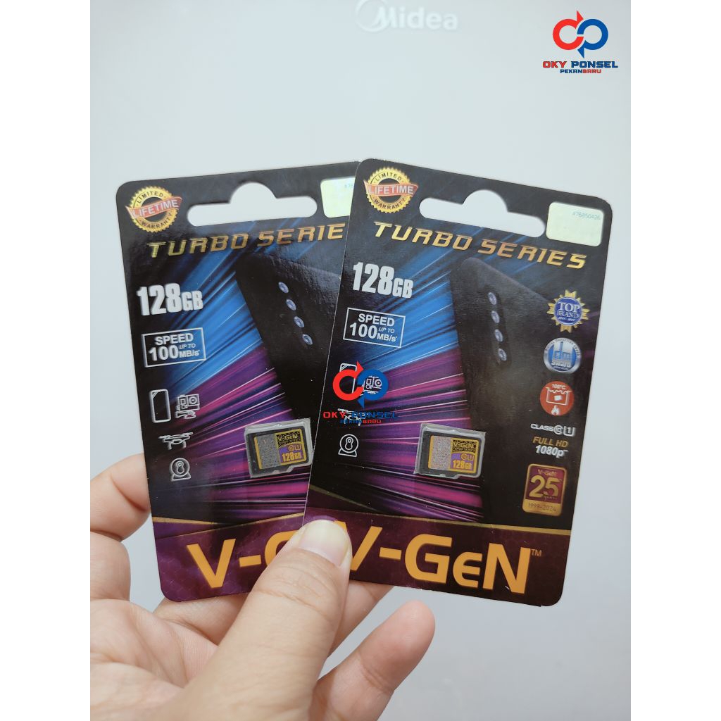 Memory Card V-Gen 128 gb ORI Class 10 / Memori HP V-Gen 128gb ORI