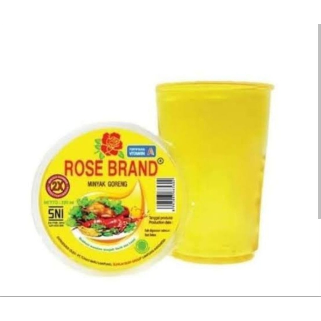 

Minyak Goreng gelasan Rose Brand