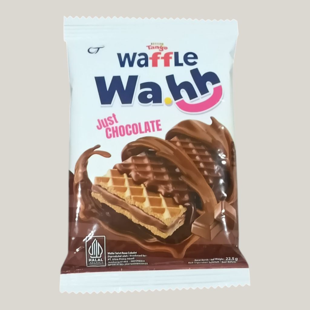 

Tango Waffle Wahh Coklat Biskuit 22gr [12 pcs/box]