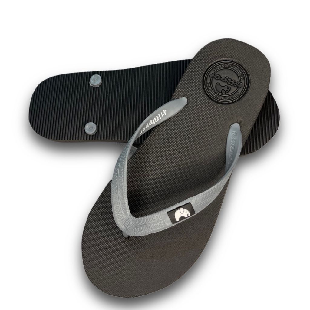 Sandal Jepit Distro Pria - Sandal Jepit Pria Model Kenian Jepit Tali Karet - Sandal Pria Trendy