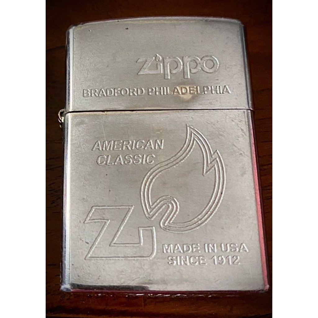 Zippo “American Classic” – Bradford Philadelphia (2011) Original Made in USA – Produksi Januari 2011