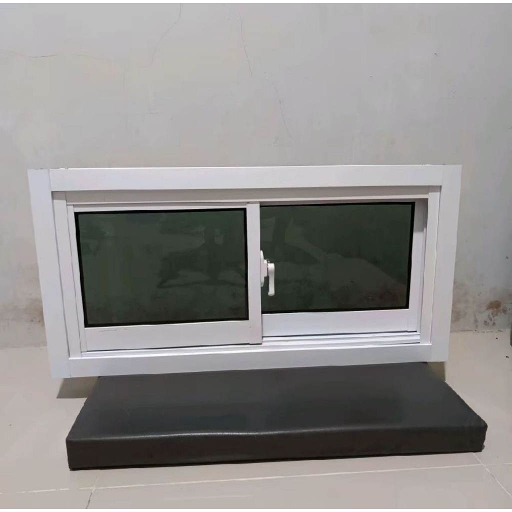 jendele geser/jendela sliding satu set/jendela 50x100/kusen 4 ich/free packing kayu.
