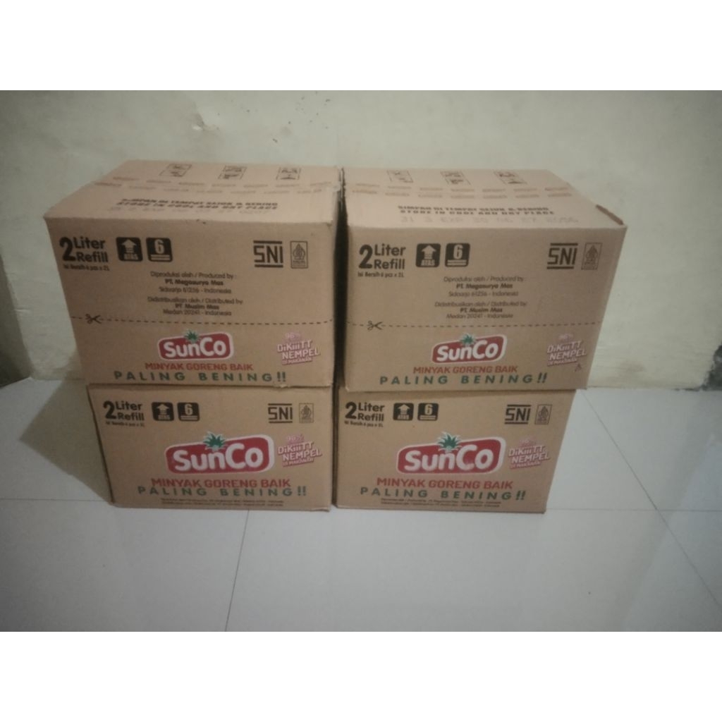 

Sunco 2 liter paket 4 Dus promo murah