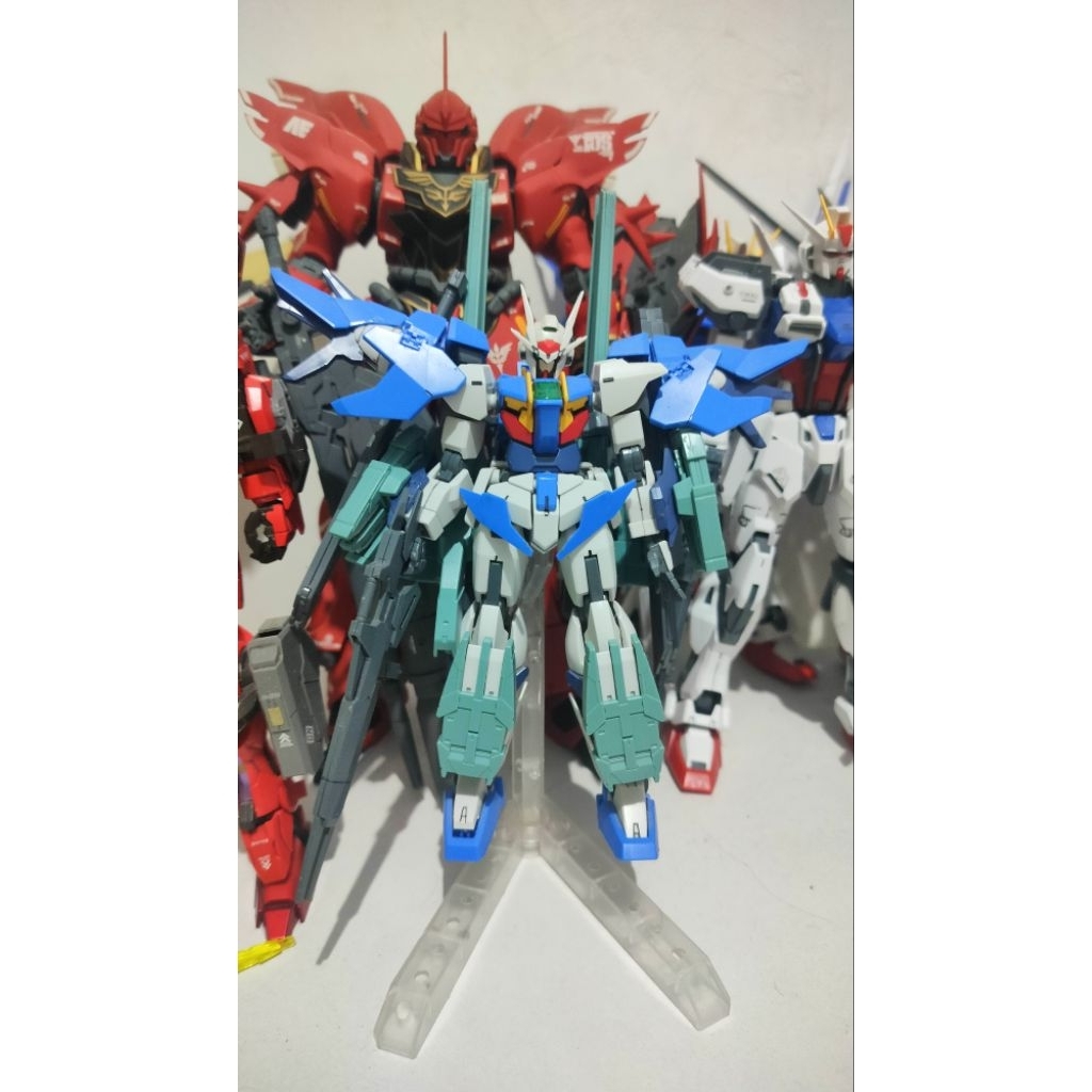 hg oo sky + hws bandai 2nd tanpa stand