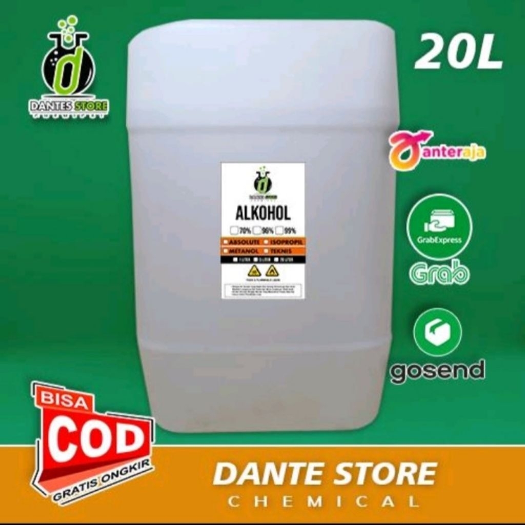 Alkohol Teknis 96 % 20 Liter