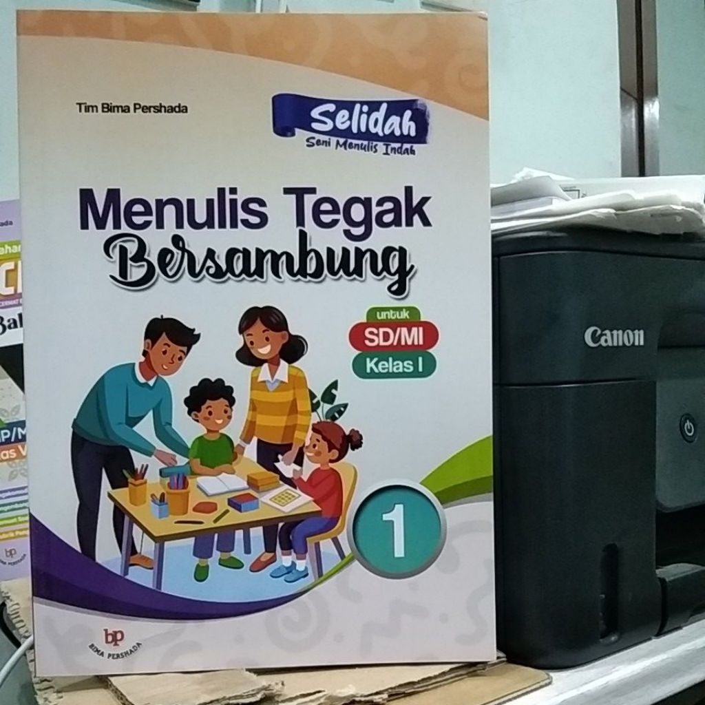 Menulis Tegak Bersambung Kelas 1 SD/MI selidah