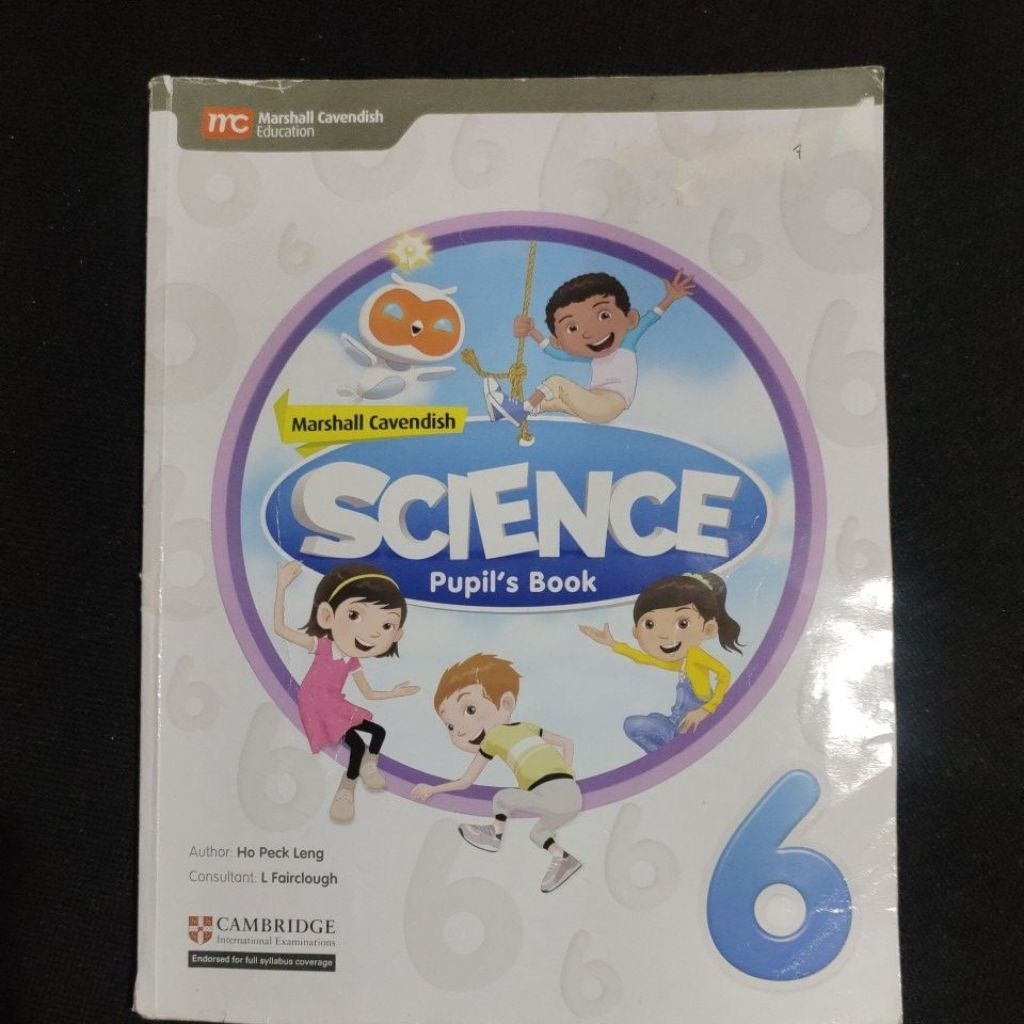 SCIENCE Pupil's Book 6 Marshall Cavendish, Buku untuk SD Kelas 6