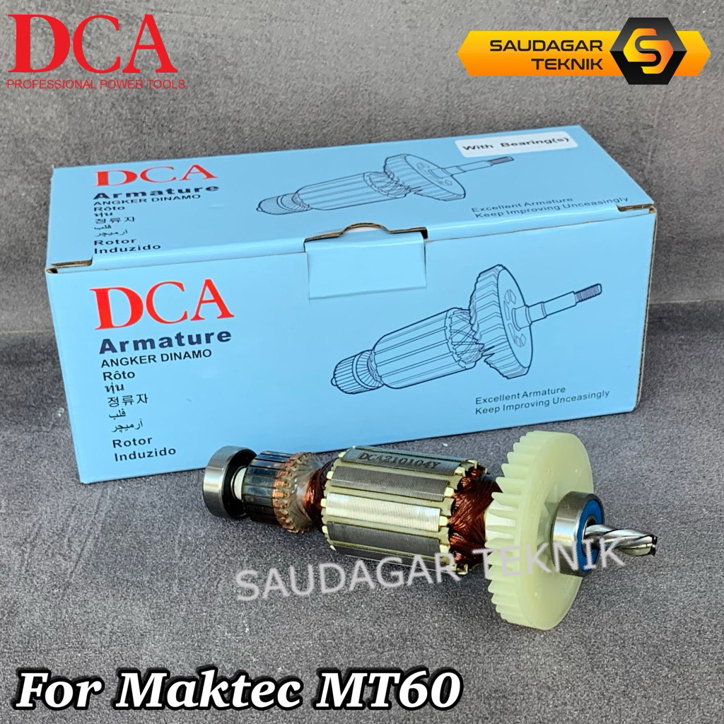 Armature Mesin Bor Maktec MT60 MT606 Angker Dinamo Gulungan Mesin Bor Maktec MT 60 MT 606