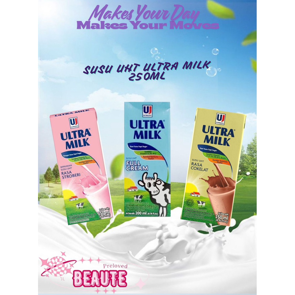 

SUSU UHT ULTRA MILK TERMURAH 250ml