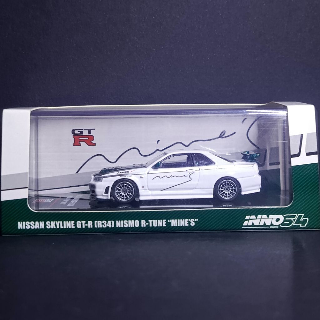 INNO64 NISSAN SKYLINE GTR (R34) NISMO R-TUNE "MINE'"