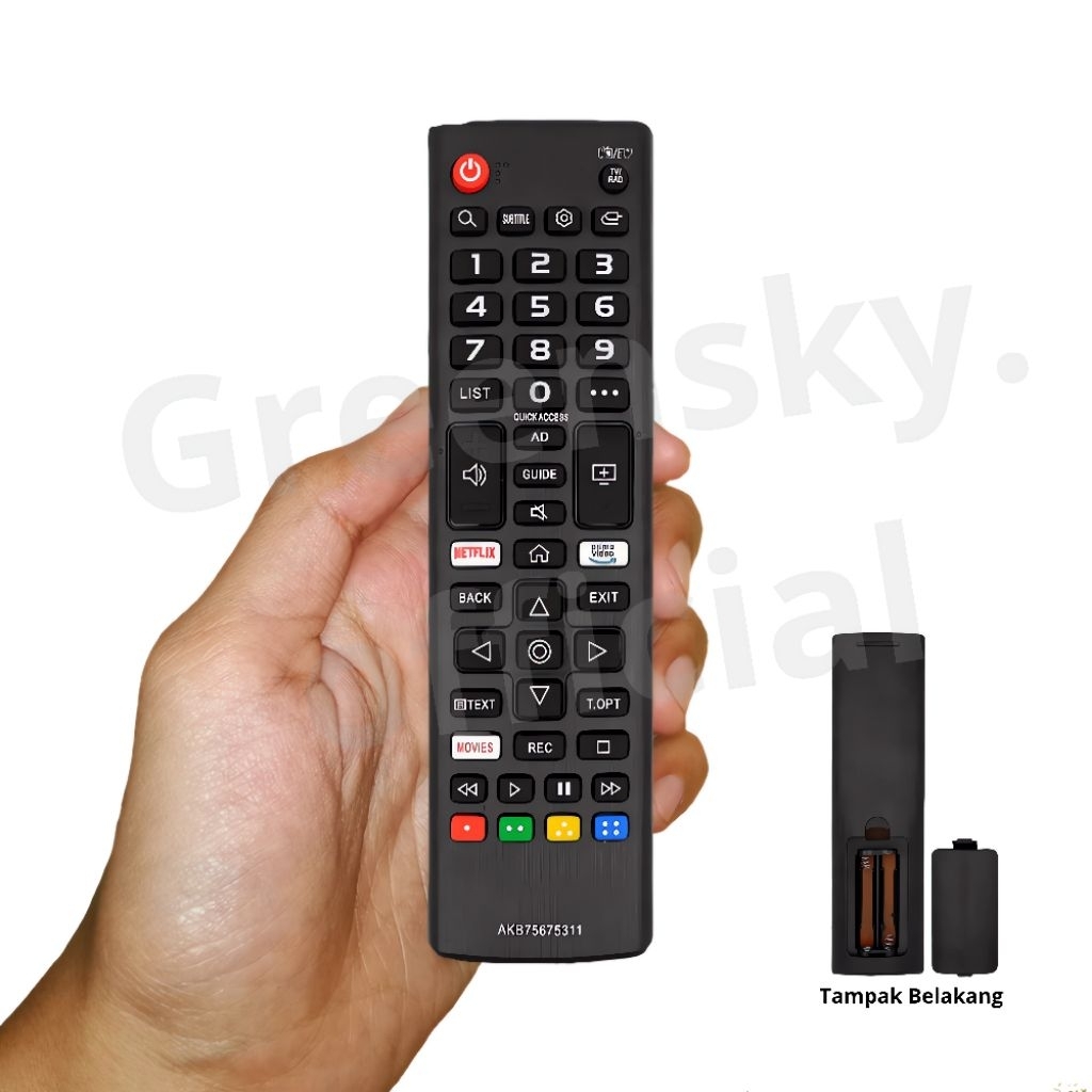 Remote Smart TV LG Netflix Youtube LED LCD