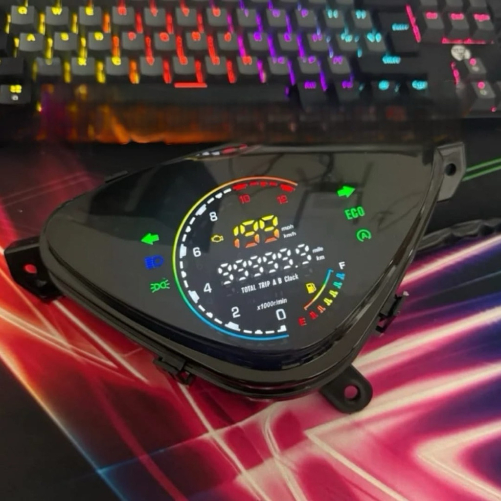 SPEEDOMETER TACHOMETER/KILOMETER DIGITAL LED MOTOR MIO SMILE/MIO SPORTY