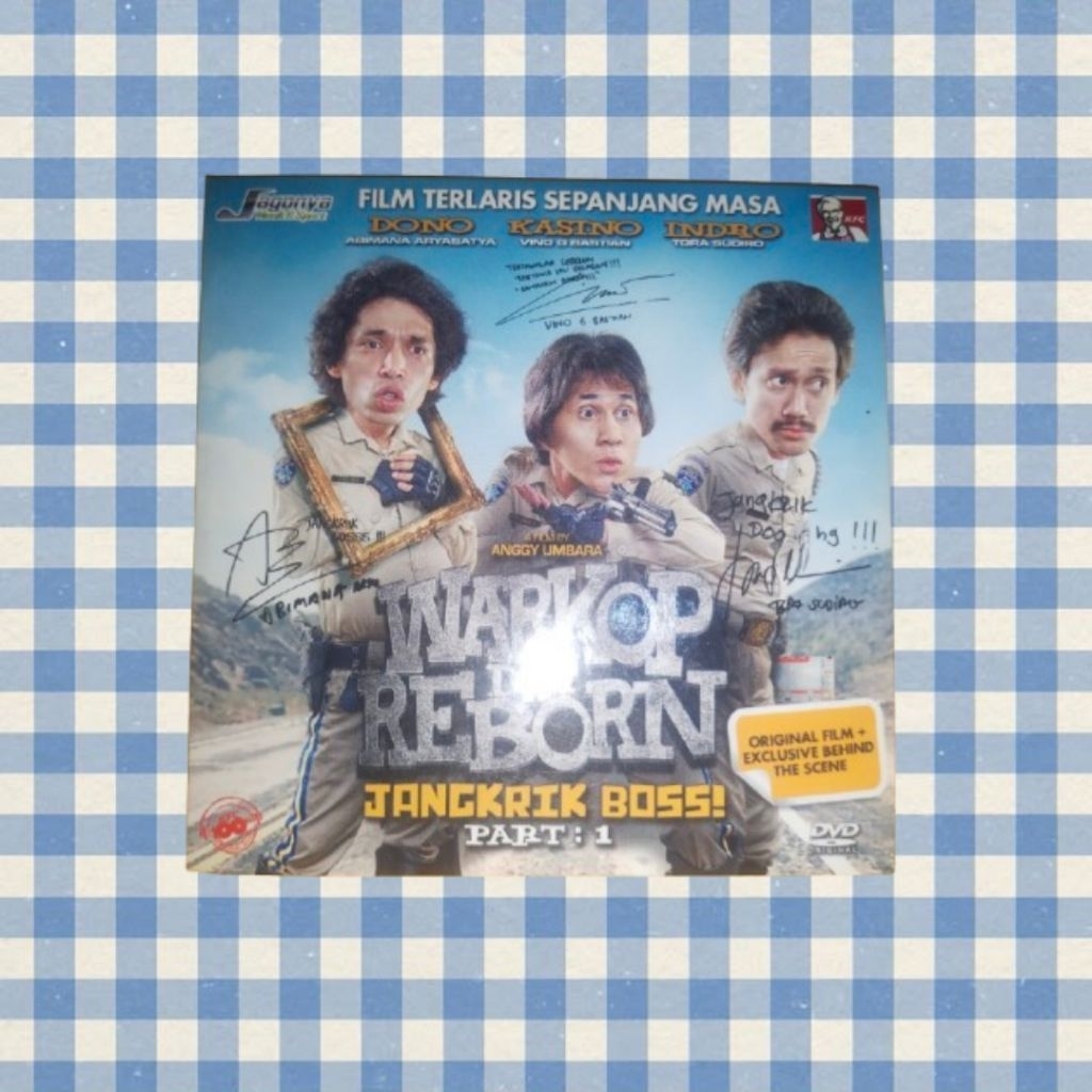 guppyhappy0o0 - dvd bekas original KFC | Warkop DKI Reborn Jangkrik Boss | dvd musik & film koleksi 
