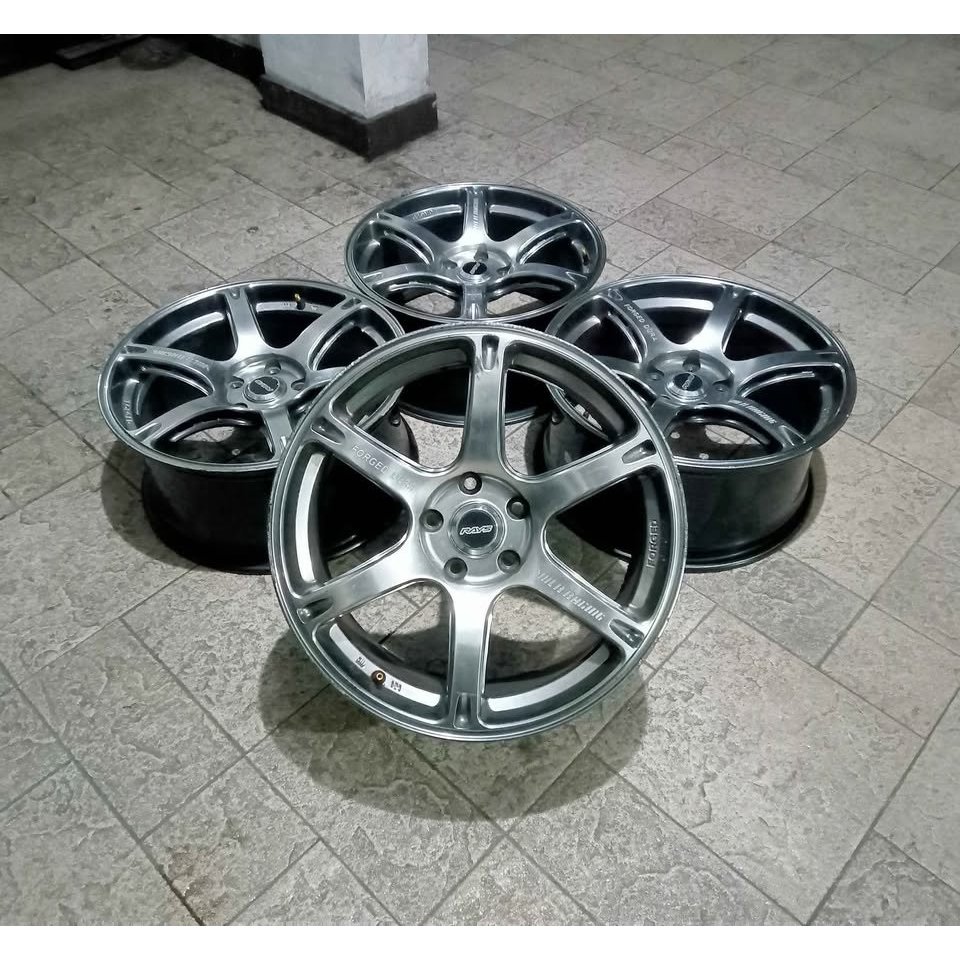 Velg racing jdmTE37 R18 X8,5 pcd5X114 ET30 hyper polish
