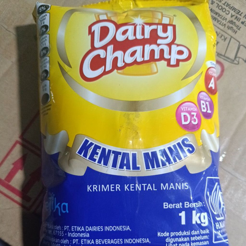 

Susu Dairy Champ 1Kg Exp juni 2026
