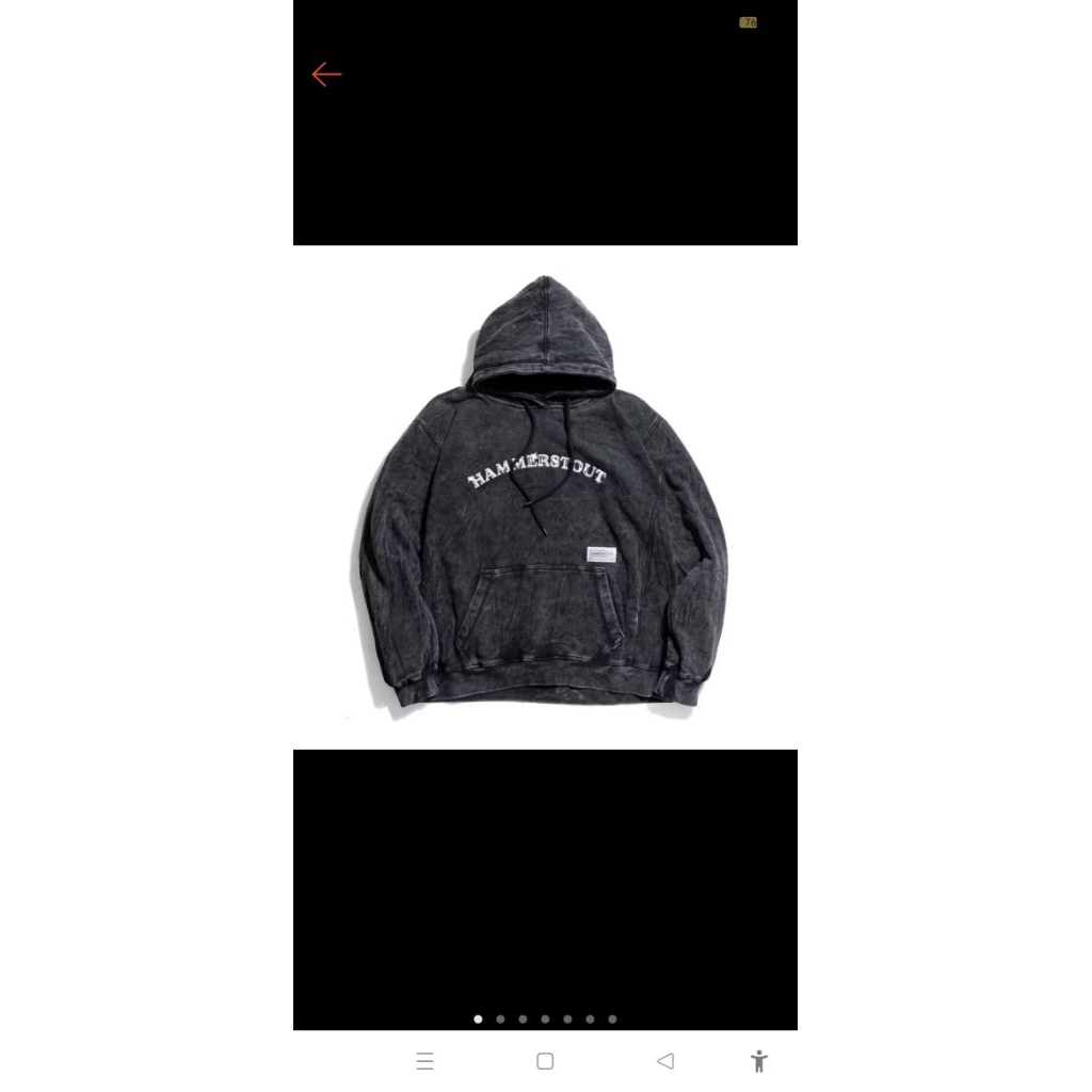 hoodie hammerstout washed