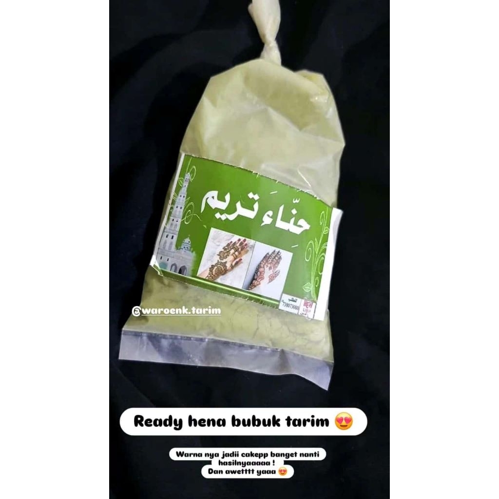 henna bubuk tarim