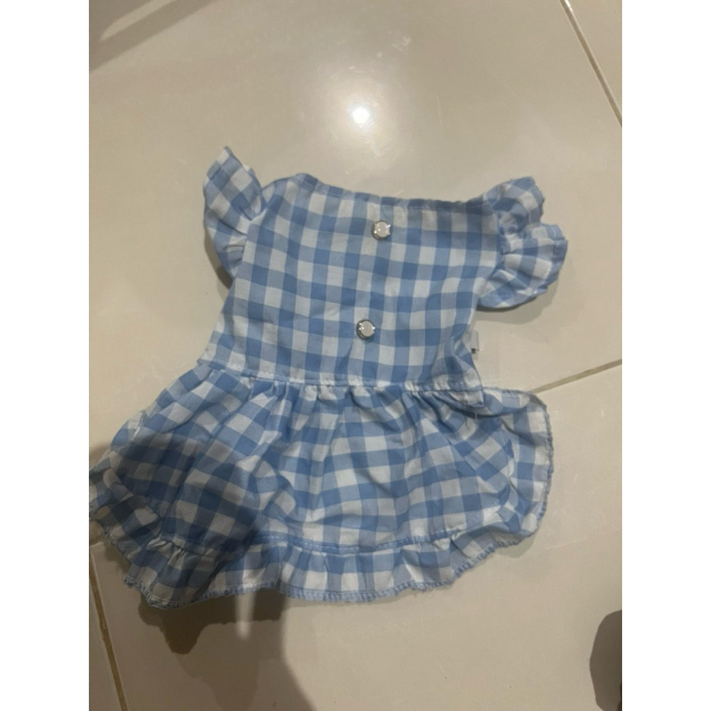 baju dress anjing kucing preloved