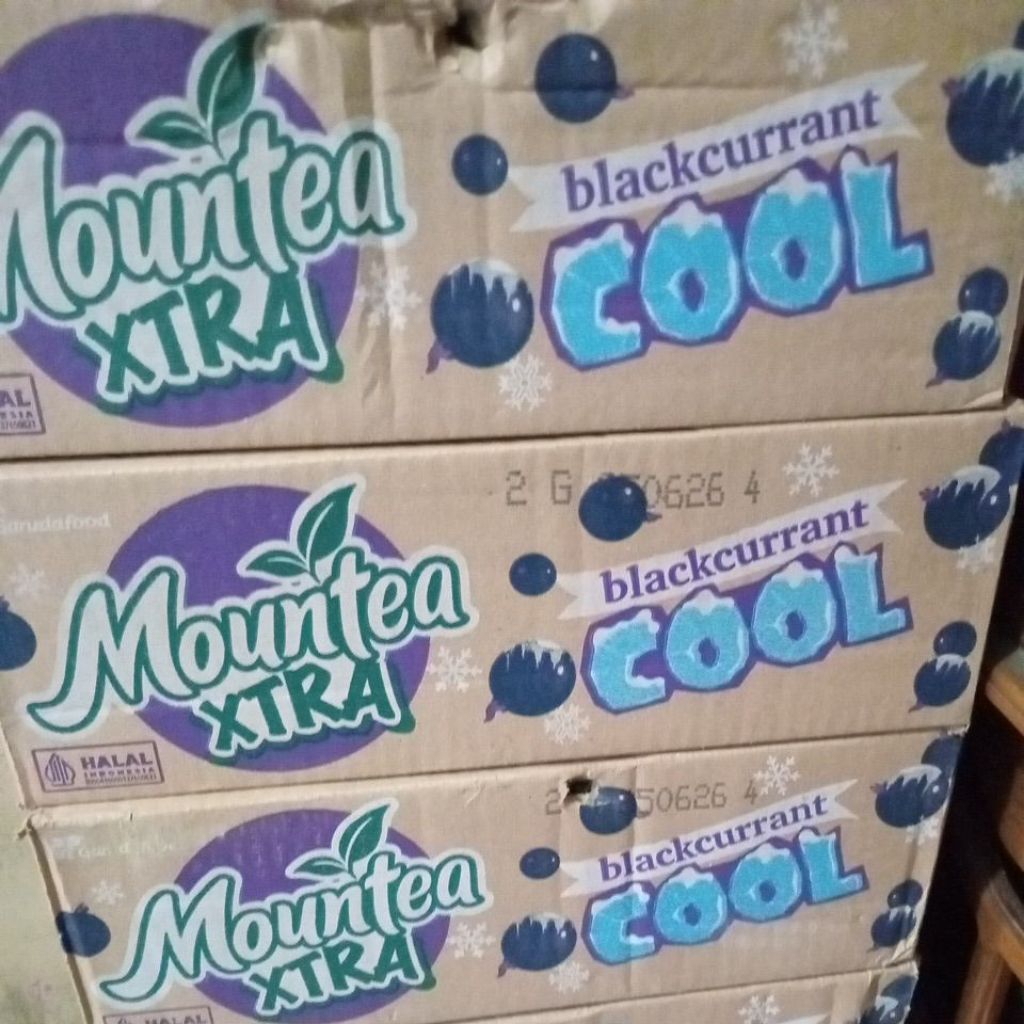 

Mountea Xtra 250 ML Blackcurrant COOL