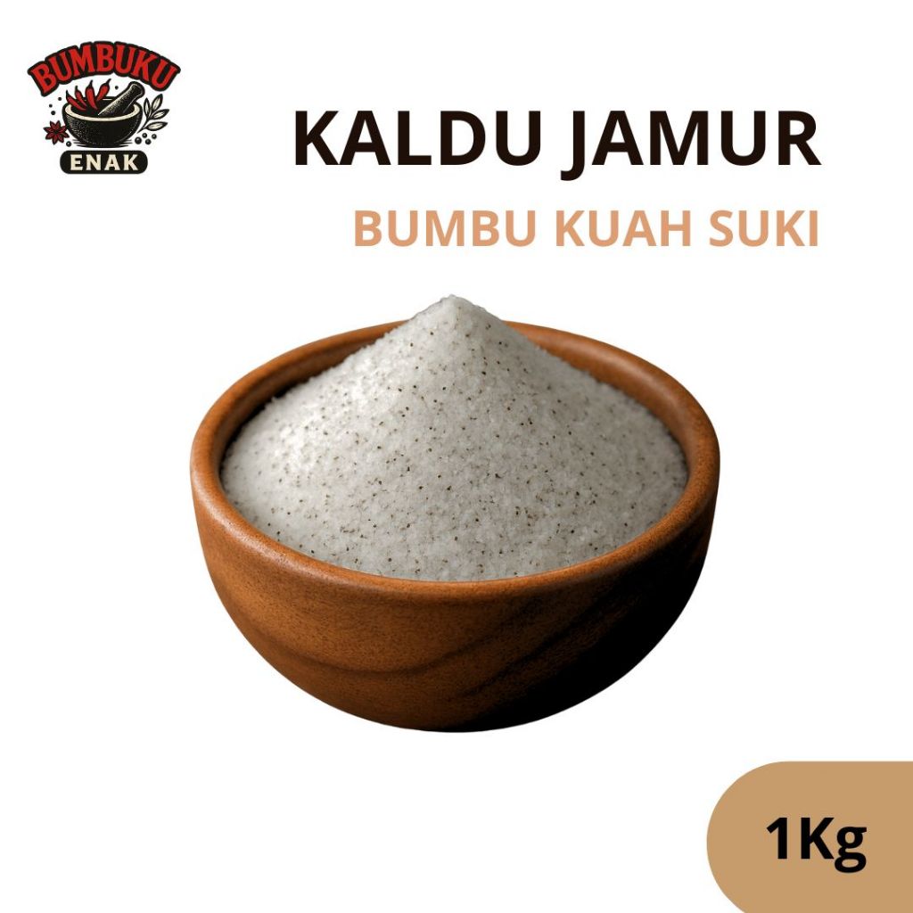 

Bumbu Kuah Suki Rasa Kaldu Jamur 1Kg – Kuah Gurih Nikmat Kaya Umami, Cocok untuk Steamboat, Shabu & Masakan Praktis