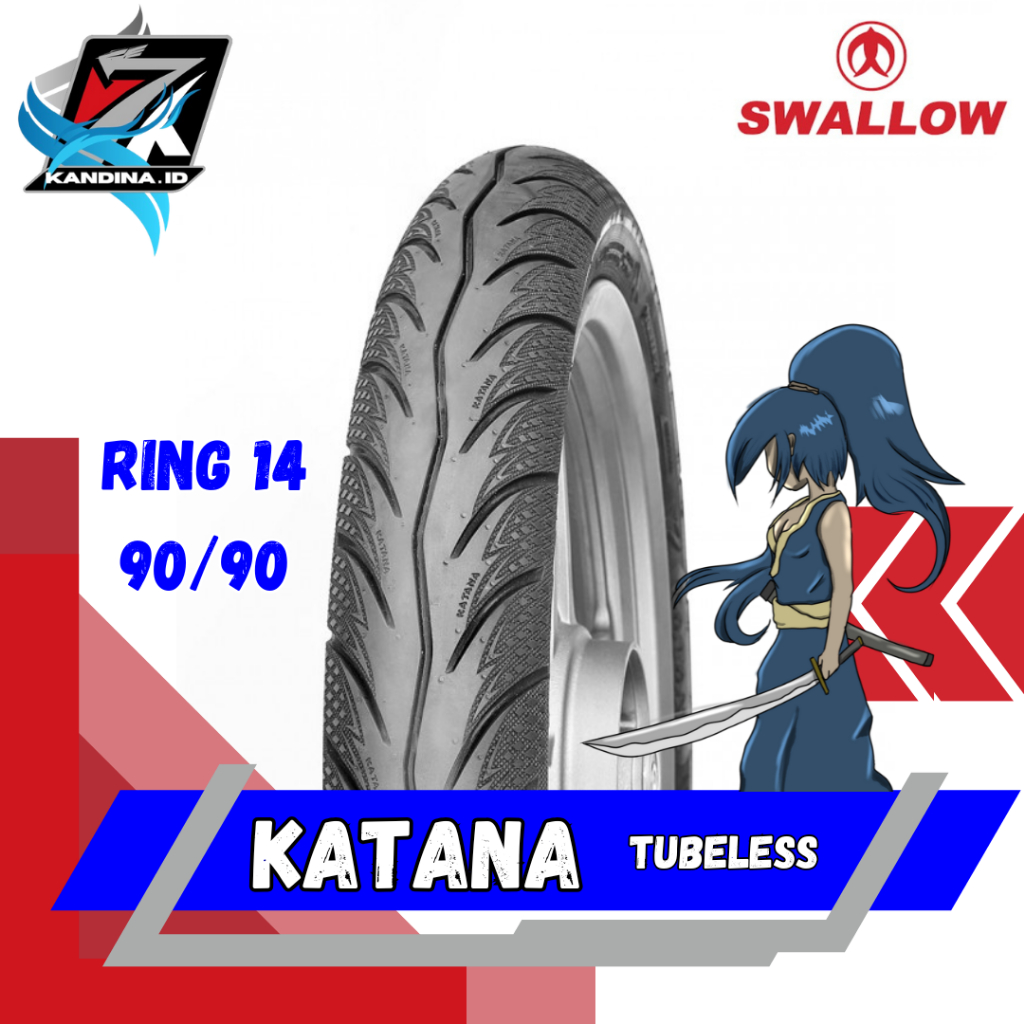BAN SWALLOW KATANA TUBELESS & TUBETYPE RING 14 & RING 17