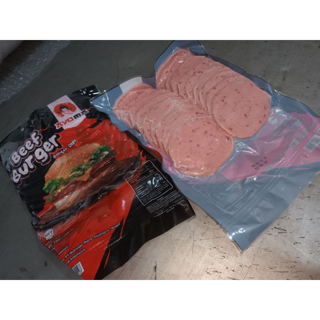 

Ayoma beef burger sapi 280g