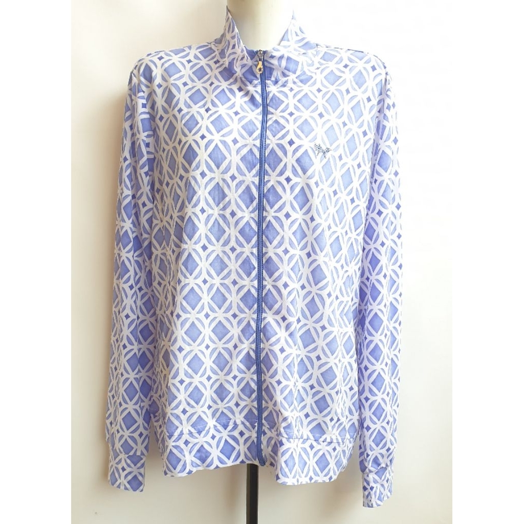 Jaket Track Wanita Lengan Panjang Jacket Atasan Olahraga Sport Outer Outwear Like New Preloved PL Pr