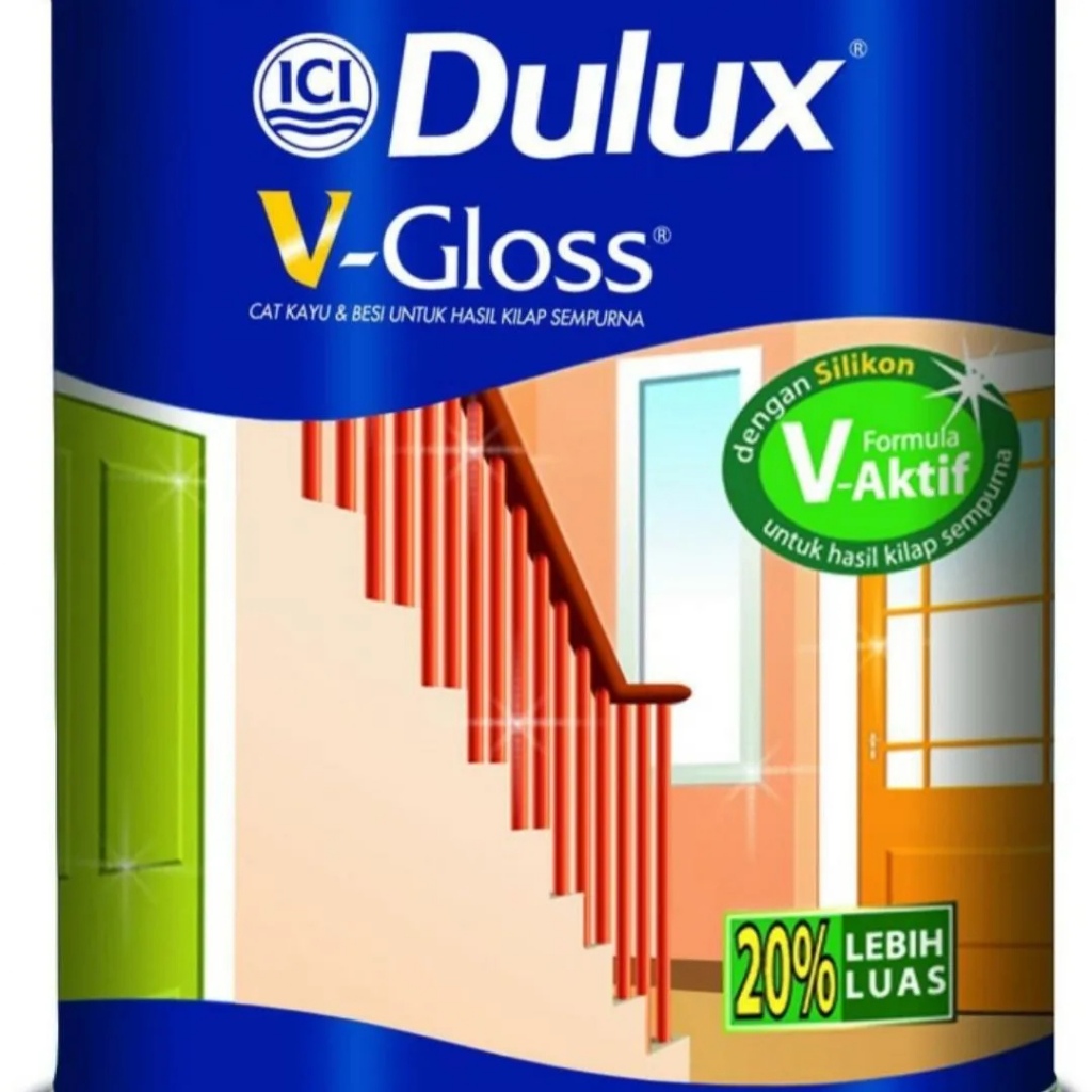 Dulux Vgloss Dulux V Gloss Cat Kayu Besi Dulux