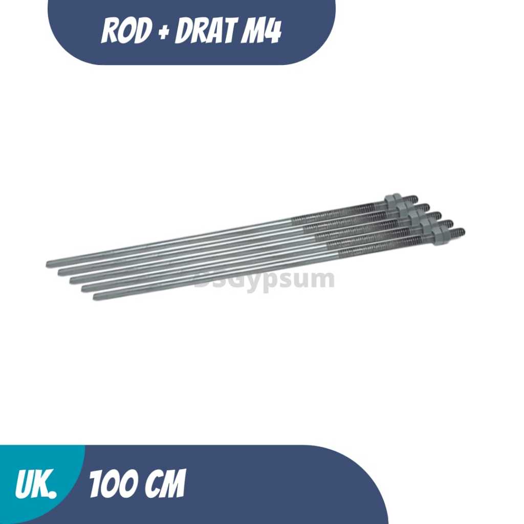 ROD + DRAT M4 PJ. 100cm