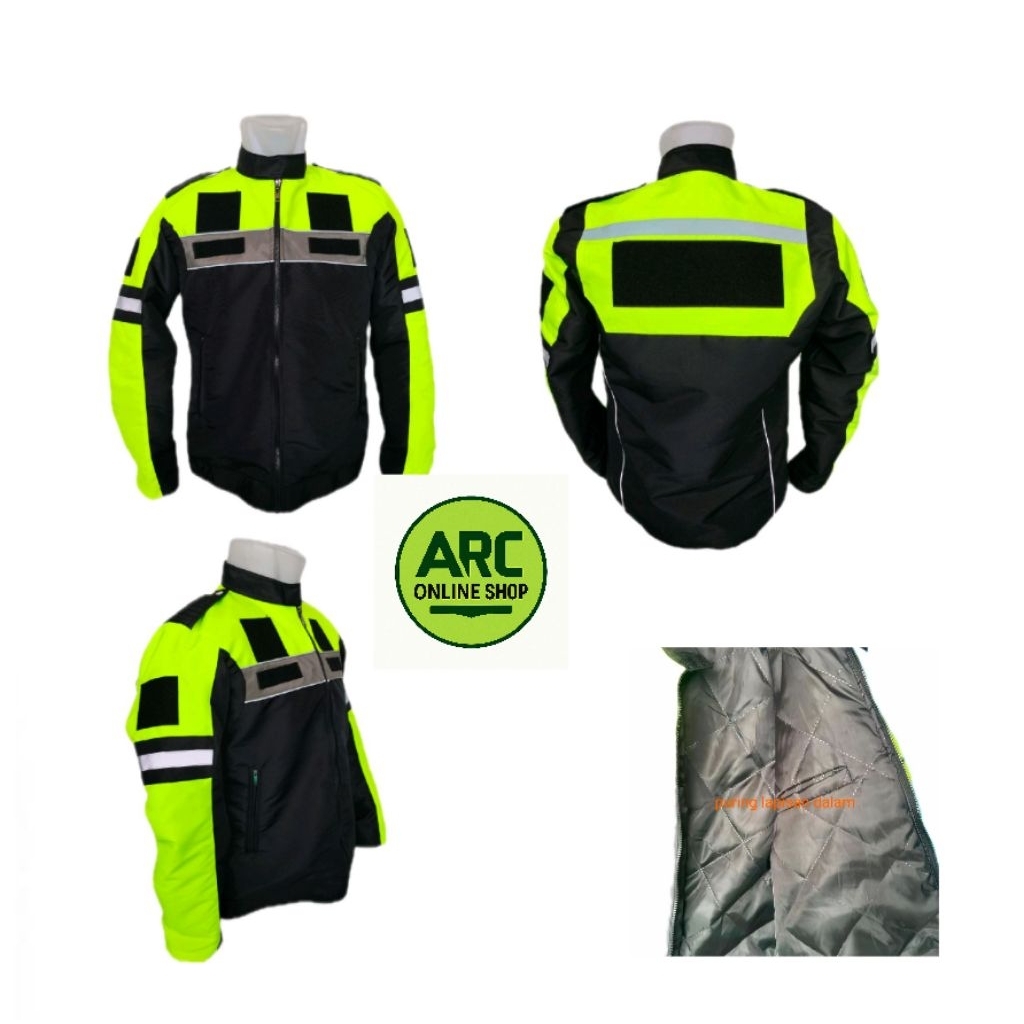 jaket palang bahan taslan