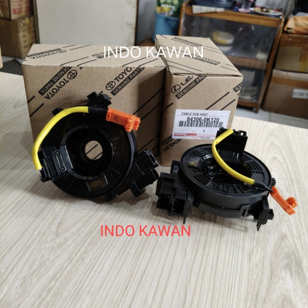 KABEL SPIRAL HILUX REVO KABEL KLAKSON HILUX REVO CABLE SUB ASSY HILUX REVO 84306-0K120 84306-0K130